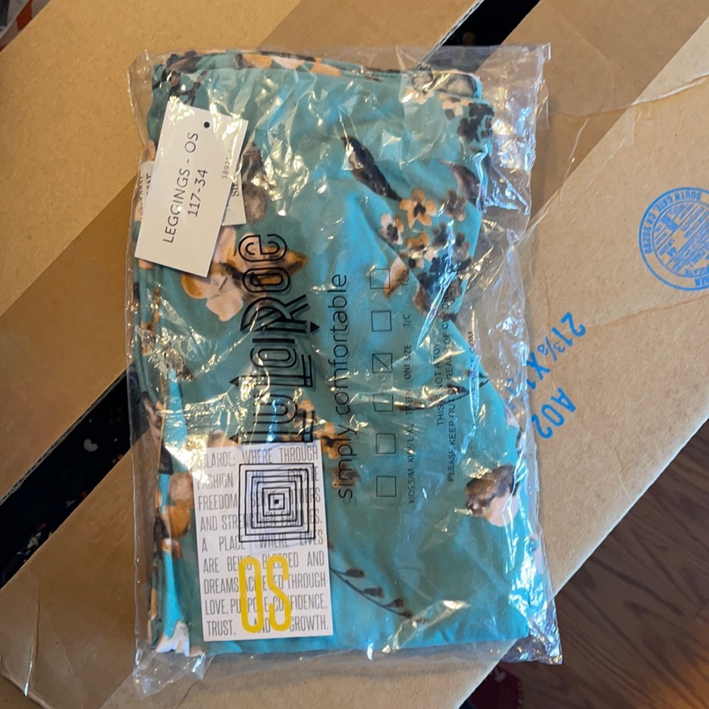 LuLaRoe leggings OS Floral